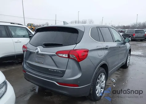2019 Buick Envision Awd Preferred from USA, damaged, VIN LRBFX1SA2KD024652